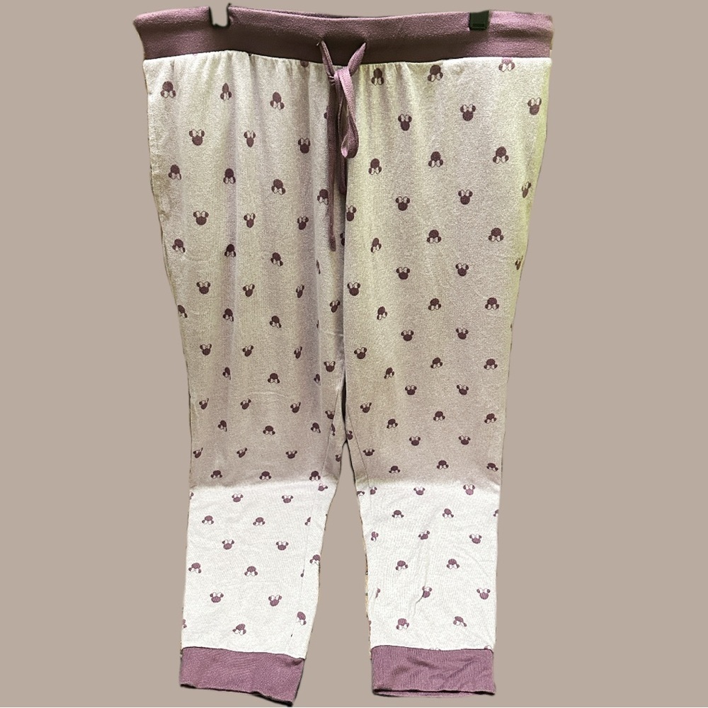 Disney Women’s Pajamas in Cream and Purple size L